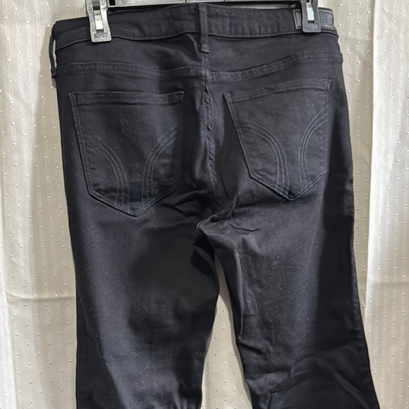 Hollister Black Bootcut Jeans Classic Style - Picture 5 of 7